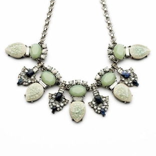 女人饰界 揭秘欧美复古风潮下的水滴吊坠项链